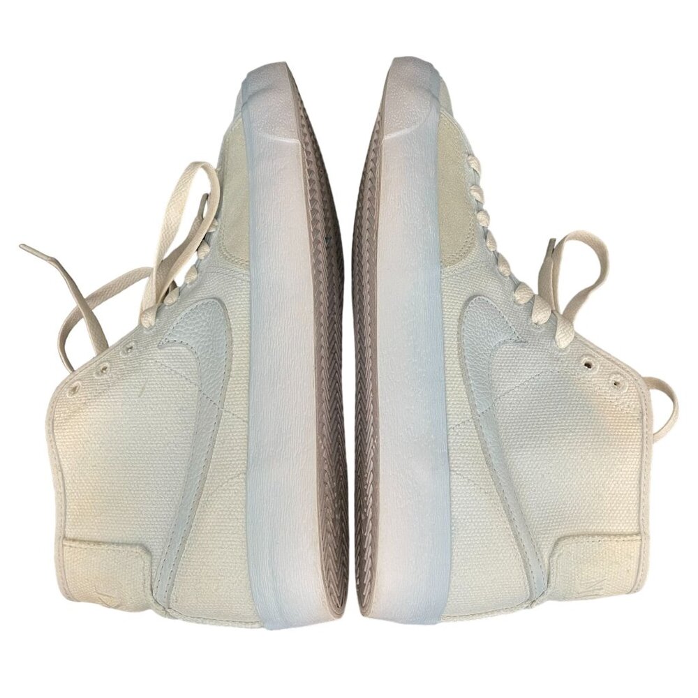 Nike Blazer Court Mid Premium SB Celestine Blue Shoes DQ5132-44 Size 7 WORN ONCE - Picture 7 of 10